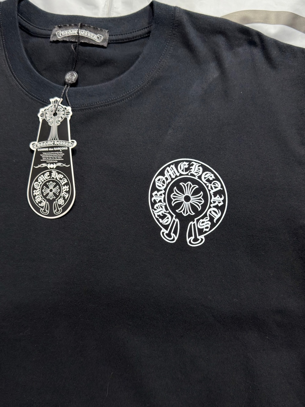 Chrome Hearts Beijing Exclusive Horseshoe Logo T-shirt ‘Black’ - Picture 5 of 8
